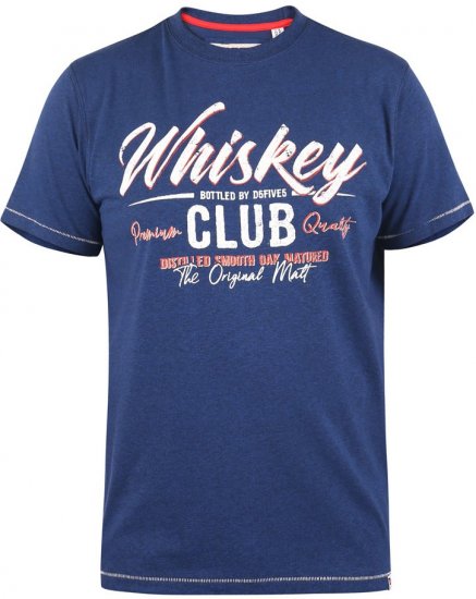 D555 ROSS Printed T-Shirt - T-shirts - T-shirts Homme Grande Taille