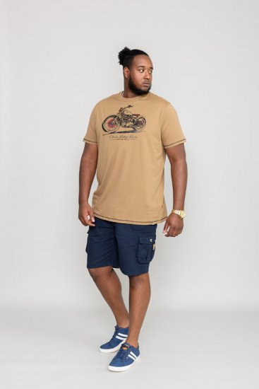 D555 RAMSGATE Printed T-Shirt - T-shirts - T-shirts Homme Grande Taille