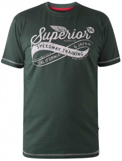 D555 WHITECHAPEL Superior Speedway T-Shirt - T-shirts - T-shirts Homme Grande Taille