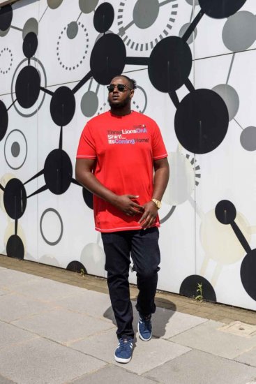 D555 LIONS England T-shirt - T-shirts - T-shirts Homme Grande Taille