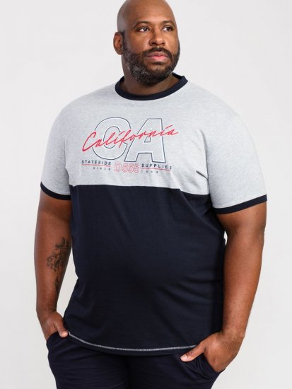 D555 Juniper California Printed T-Shirt - T-shirts - T-shirts Homme Grande Taille
