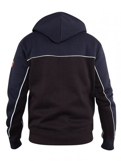 D555 Vincent Full Zip Hoody With Chest And Sleeve Piping Detail - Sweatshirts & hoodies - Sweatshirts/Hoodies grande taille homme