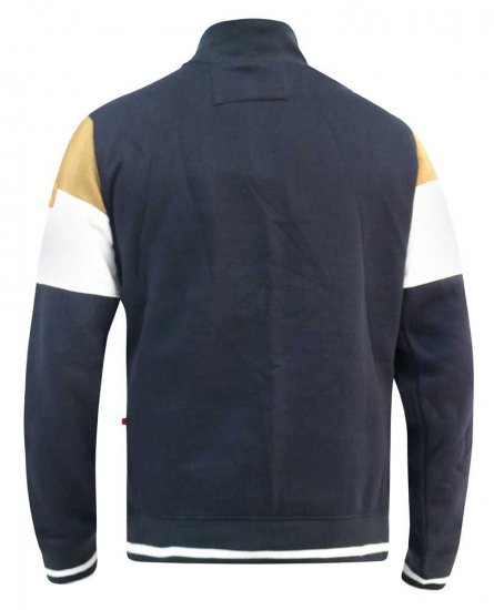 D555 Kenington Cut And Sew Half Zipper Sweatshirt - Sweatshirts & hoodies - Sweatshirts/Hoodies grande taille homme