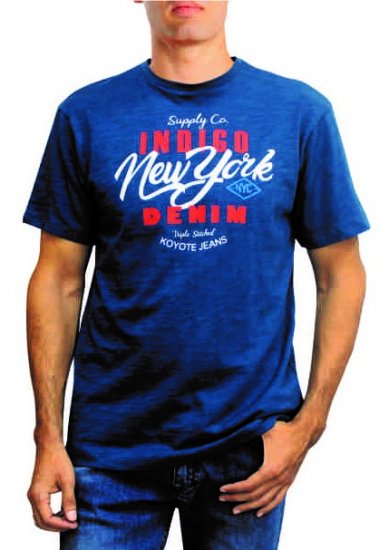 Forestal 701243E T-shirt Blue - T-shirts - T-shirts Homme Grande Taille