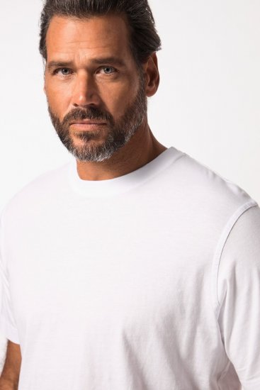 JP1880 702558 T-shirt à col rond Blanc - T-shirts - T-shirts Homme Grande Taille