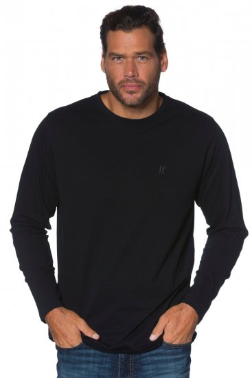 JP1880 702559 T-shirt à manches longues Noir - T-shirts - T-shirts Homme Grande Taille