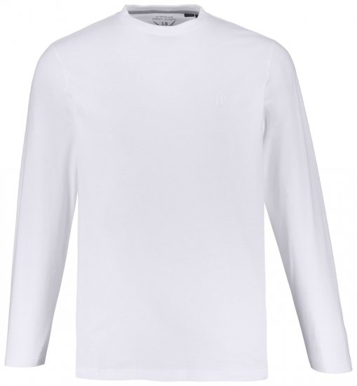 JP1880 702559 T-shirt à manches longues Blanc - T-shirts - T-shirts Homme Grande Taille