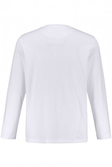 JP1880 702559 T-shirt à manches longues Blanc - T-shirts - T-shirts Homme Grande Taille