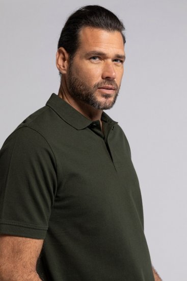 JP1880 702560 Polo Olive foncé - Polos - Polos homme grande taille