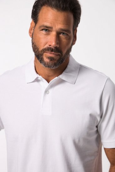 JP1880 702560 Polo Blanc - Polos - Polos homme grande taille