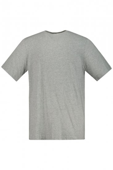 JP1880 702637 T-shirt à col rond lot de 2 Gris chiné - T-shirts - T-shirts Homme Grande Taille