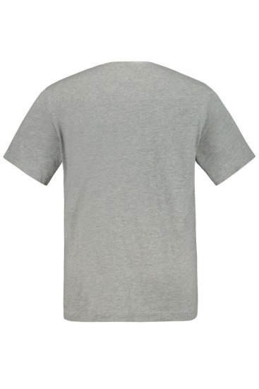 JP1880 702637 T-shirt à col rond lot de 2 Gris chiné - T-shirts - T-shirts Homme Grande Taille