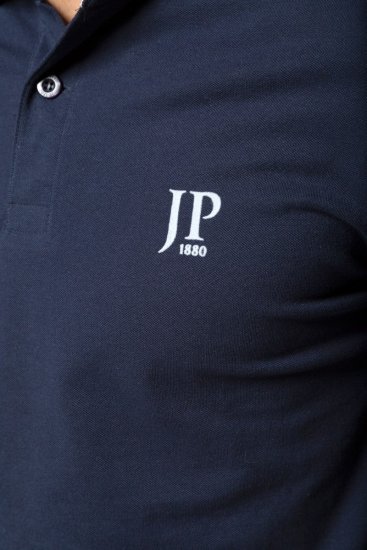 JP1880 704317 Polo lot de 2 Noir/Bleu marine - Polos - Polos homme grande taille