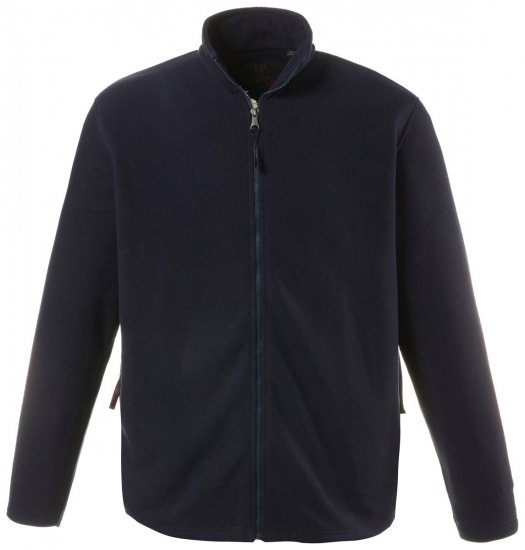 JP1880 705552 Veste polaire à col montant Bleu marine TALL - TALL vestes - Vestes coupe TALL pour hommes grands