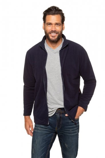 JP1880 705552 Veste polaire à col montant Bleu marine - Sport & outdoor - Sport & plein air grande taille