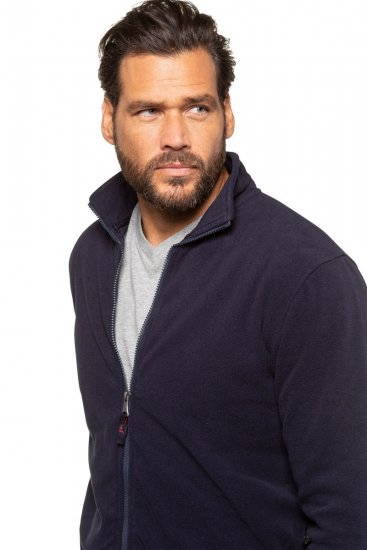 JP1880 705552 Veste polaire à col montant Bleu marine - Sport & outdoor - Sport & plein air grande taille