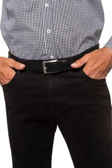 JP1880 706592 Ceinture en cuir Noir - Accessoires - Les accessoires pour homme