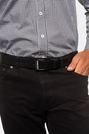 JP1880 707865 Ceinture en cuir Noir - Accessoires - Les accessoires pour homme