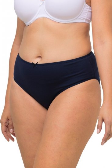Ulla Popken 710201 Culottes lot de 5 Bleu marine - Culottes - 