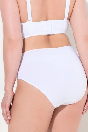Ulla Popken 710201 Culottes lot de 5 Blanc - Culottes - 