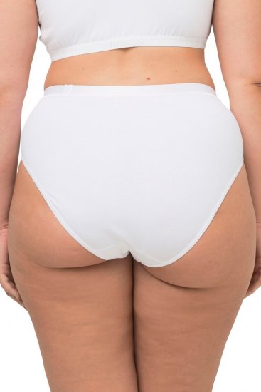 Ulla Popken 711214 Culottes lot de 2 Blanc - Culottes - 