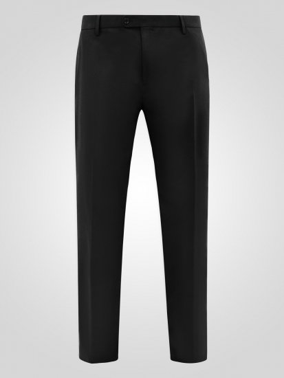 D555 Ted Pantalon de costume Noir - Costumes - Costumes grandes tailles 