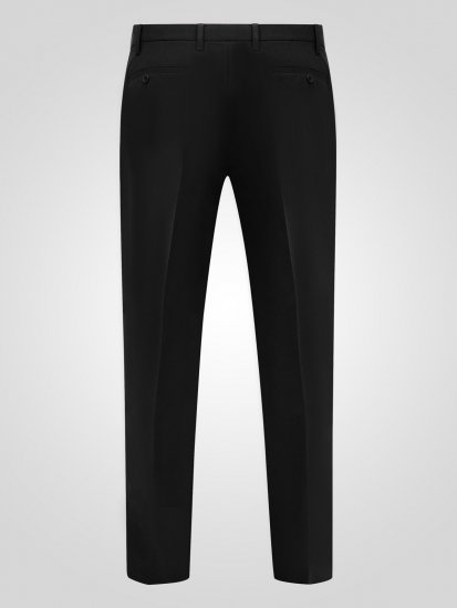 D555 Ted Pantalon de costume Noir - Costumes - Costumes grandes tailles 