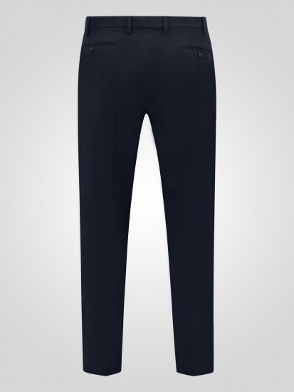 D555 Ted 4 Way Stretch Tailored Trouser Bleu marine - Costumes - Costumes grandes tailles 