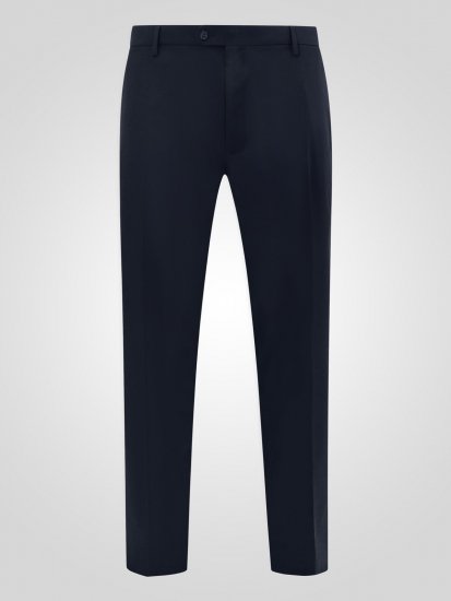 D555 Ted Pantalon de costume Bleu marine - Costumes - Costumes grandes tailles 