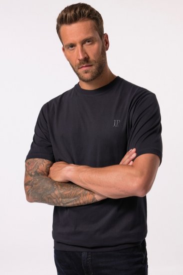 JP1880 712616 T-shirt coupe ventre Bleu marine - T-shirts - T-shirts Homme Grande Taille