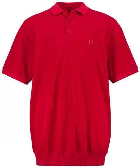 JP1880 712617 Polo coupe ventre Rouge piment - Polos - Polos homme grande taille