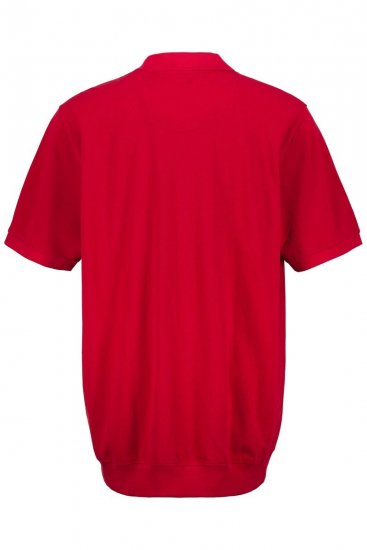 JP1880 712617 Polo coupe ventre Rouge piment - Polos - Polos homme grande taille