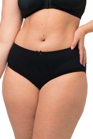 Ulla Popken 712882 Culottes lot de 2 Noir - Culottes - 