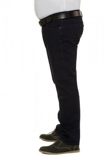 JP1880 Jeans Regular Fit 5-Pocket Dark Blue Denim - Jeans et pantalons - Jeans et Pantalons grande taille 