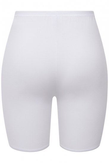 Ulla Popken 716595 Boxers avec protection des cuisses lot de 3 Blanc - Culottes - 