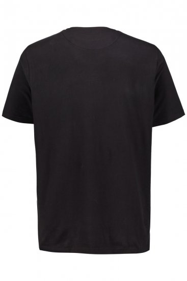 JP1880 Rolling Stones Graphic Band Comfort Fit T-Shirt Black - T-shirts - T-shirts Homme Grande Taille