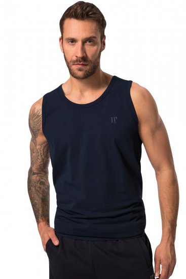 JP1880 719783 Débardeur coupe ventre Bleu marine - T-shirts - T-shirts Homme Grande Taille