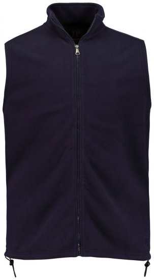 JP1880 723305 Gilet polaire à col montant Bleu marine - Vestes - Vestes homme grandes tailles
