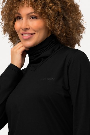 Ulla Popken 751623 Haut de ski à séchage rapide Noir - Vêtements de ski - 