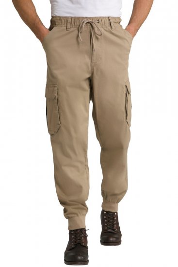 JP1880 782635 Pantalon cargo Sable - Jeans et pantalons - Jeans et Pantalons grande taille 