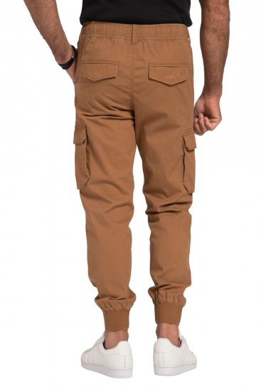 JP1880 782635 Pantalon cargo Marron caramel - Jeans et pantalons - Jeans et Pantalons grande taille 