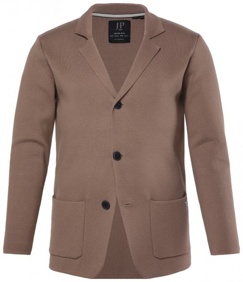 JP1880 Milano Flexnamic Blazer tricoté Marron noisette - Costumes - Costumes grandes tailles 