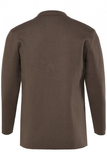 JP1880 Milano Flexnamic Blazer tricoté Marron kaki - Costumes - Costumes grandes tailles 