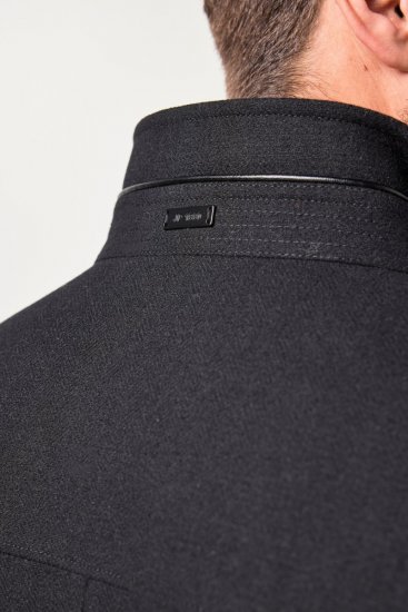 JP1880 Jacket Water-repellent Warm Black - Vestes - Vestes homme grandes tailles