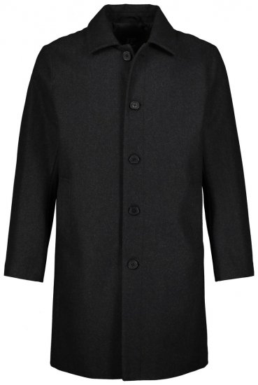 JP1880 795116 Manteau déperlant en laine mélangée Anthracite TALL - TALL vestes - Vestes coupe TALL pour hommes grands