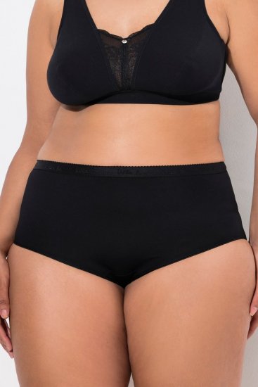 Ulla Popken 795269 Culottes lot de 3 Noir - Culottes - 