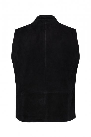 JP1880 Vest Goat Suede Traditional Black - Tenues de fête - Tenues de fête – Pour célébrer avec style et confort