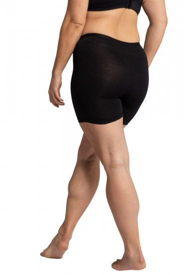 Ulla Popken 799090 Boxers Noir - Culottes - 