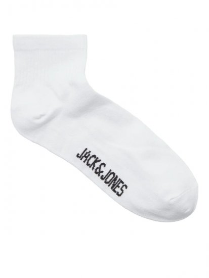Jack & Jones Leon Chaussettes de tennis Blanc lot de 3 - Sous-vêtements & bain - Sous-vêtements Grande Taille
