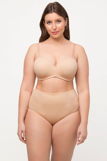 Ulla Popken 800498 Culotte gainante taille haute Champagne - Lingerie gainante - 